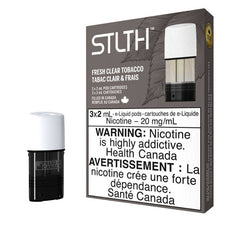 *EXCISED* STLTH Pod 3-Pack - Fresh Clear Tobacco - STLTH