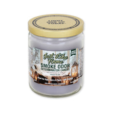 Candle Smoke Odor Just Like Home Jar 13oz - Smoke Odor