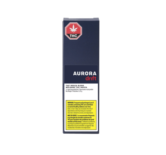 Extracts Inhaled - SK - Aurora Drift Indica Blend THC Disposable Vape Pen - Format: - Aurora Drift