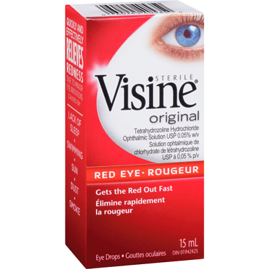 Visine Original Red Eye Eye Drops 15mL - Visine