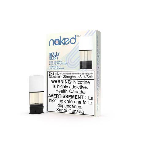 *EXCISED* STLTH X NAKED100 Pod 3 Pack Really Berry + Bold - STLTH X NAKED100