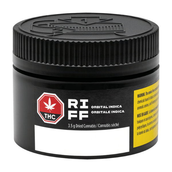 Dried Cannabis - SK - RIFF Orbital Indica Drop Flower - Format: - RIFF