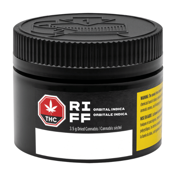 Dried Cannabis - MB - RIFF Orbital Indica Drop Flower - Format: - RIFF