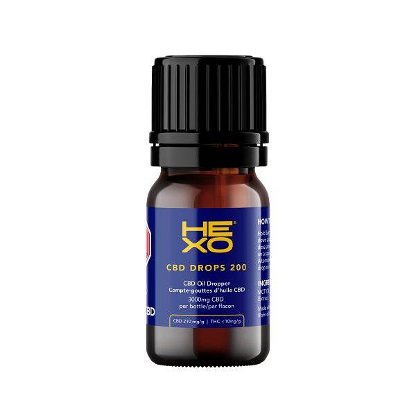 Extracts Ingested - MB - Hexo CBD Drops 200 Oil - Format: - Hexo