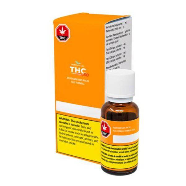 Extracts Ingested - MB - Medipharm Labs THC30 Regular Formula Oil - Format: - Medipharm Labs