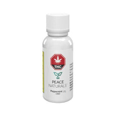Extracts Ingested - MB - Peace Naturals Peppermint 25 CBD Oil - Format: - Peace Naturals