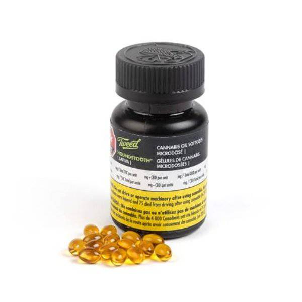 Extracts Ingested - SK - Tweed Houndstooth Oil Gelcaps - 2.5mg/Cap THC - Format: - Tweed