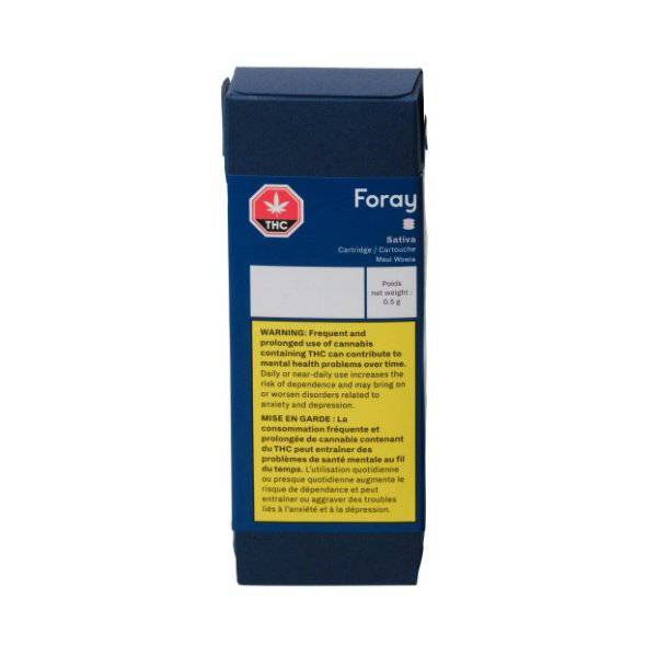 Extracts Inhaled - AB - Foray Maui Wowie Sativa THC 510 Vape Cartridge - Format: - Foray