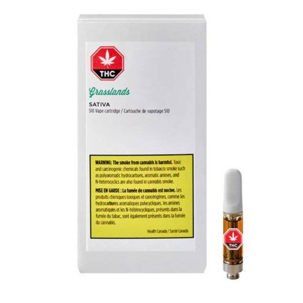 Extracts Inhaled - AB - Grasslands Sativa THC 510 Vape Cartridge - Format: - Grasslands