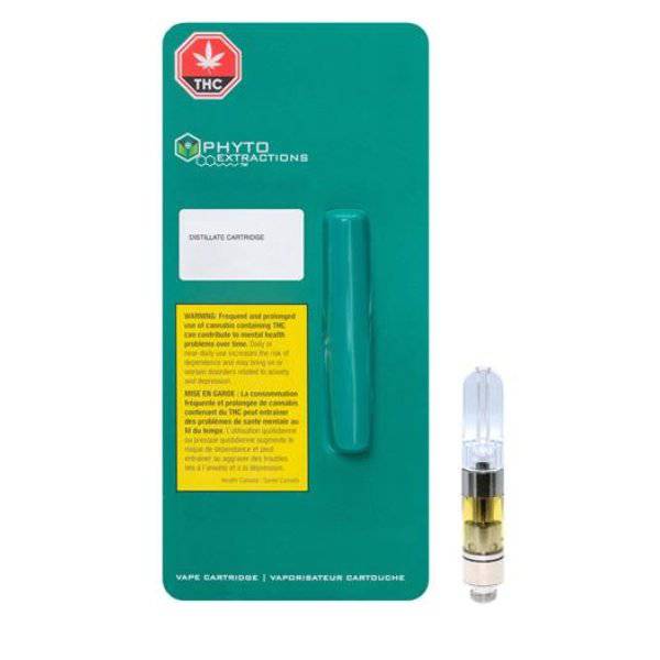 Extracts Inhaled - AB - PhytoExtractions Blue Raspberry THC 510 Vape Cartridge - Format: - PhytoExtractions