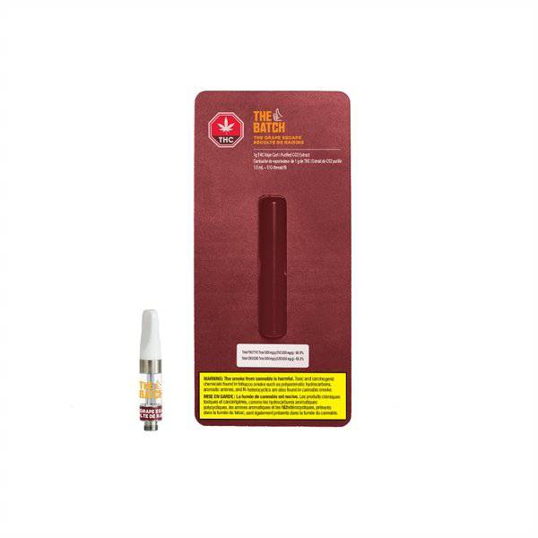 Extracts Inhaled - AB - The Batch The Grape Escape THC 510 Vape Cartridge - Format: - The Batch