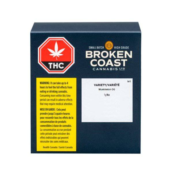 Extracts Inhaled - MB - Broken Coast Muskmelon OG Wax - Format: - Broken Coast