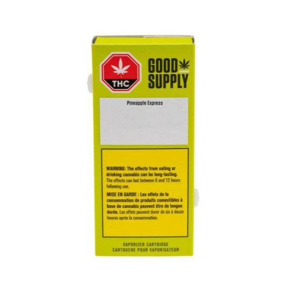 Extracts Inhaled - MB - Good Supply Pineapple Express THC 510 Vape Cartridge - Format: - Good Supply