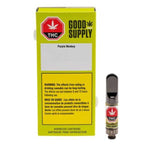 Extracts Inhaled - MB - Good Supply Purple Monkey THC 510 Vape Cartridge - Format: - Good Supply