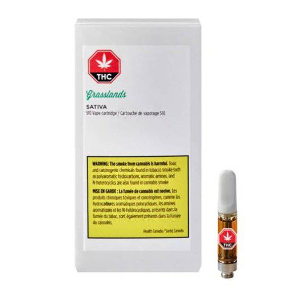 Extracts Inhaled - MB - Grasslands Sativa THC 510 Vape Cartridge - Format: - Grasslands