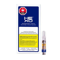 Extracts Inhaled - MB - Hexo Granddaddy Purple THC 510 Vape Cartridge - Format: - Hexo