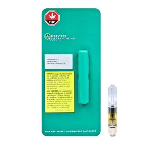 Extracts Inhaled - MB - PhytoExtractions Blueberry 510 Vape Cartridge - Format: - PhytoExtractions