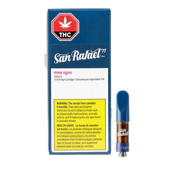 Extracts Inhaled - MB - San Rafael '71 Delahaze THC 510 Vape Cartridge - Format: - San Rafael '71