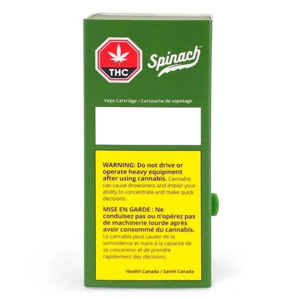 Extracts Inhaled - MB - Spinach Atomic Sour Grapefruit THC 510 Vape Cartridge - Format: - Spinach