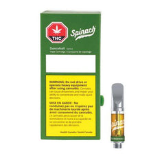 Extracts Inhaled - MB - Spinach Dancehall Balanced 1-1 THC-CBD Vape Cartridge - Format: - Spinach