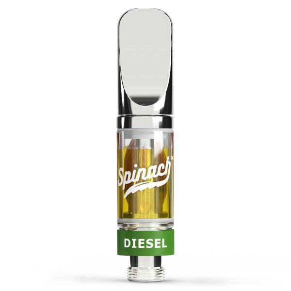 Extracts Inhaled - MB - Spinach Diesel THC 510 Vape Cartridge - Format: - Spinach