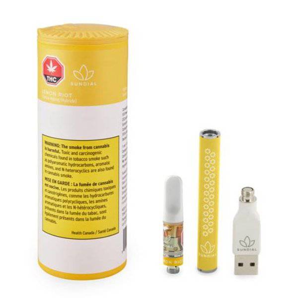 Extracts Inhaled - MB - Sundial Lemon Riot THC 510 Vape Kit - Format