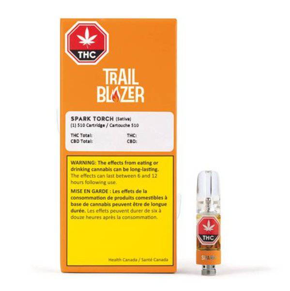 Extracts Inhaled - MB - Trailblazer Spark 510 Vape Cartridge - Format: - Trailblazer