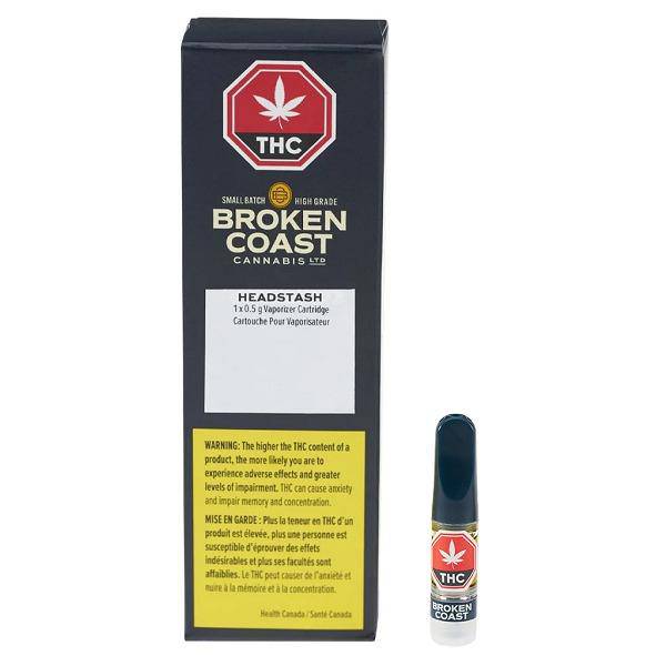 Extracts Inhaled - SK - Broken Coast Headstash THC 510 Vape Cartridge - Format: - Broken Coast
