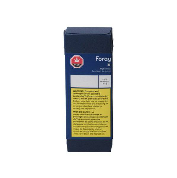 Extracts Inhaled - SK - Foray Goji OG THC 510 Vape Cartridge - Format: - Foray