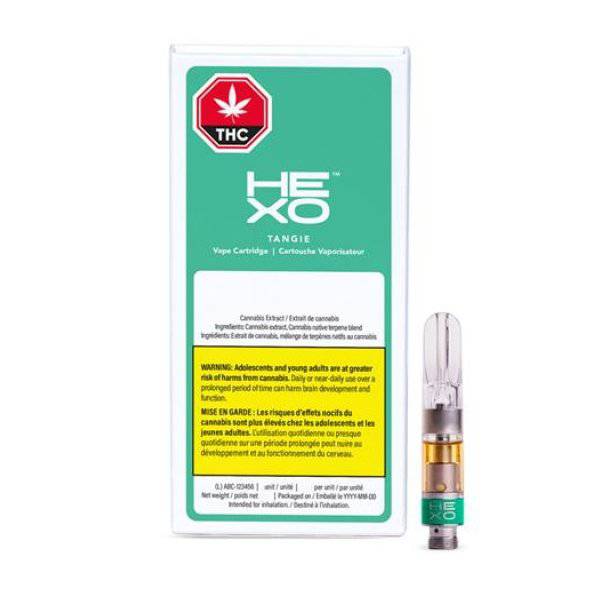 Extracts Inhaled - SK - Hexo Tangie THC Vape Cartridge - Format: - Hexo
