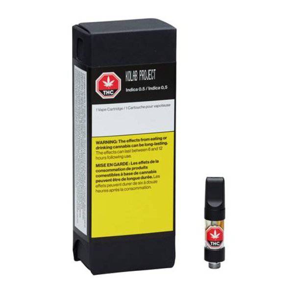 Extracts Inhaled - SK - Kolab Blackberry Cream Indica THC 510 Vape Cartridge - Format: - Kolab