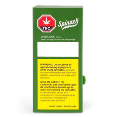 Extracts Inhaled - SK - Spinach Original GC THC 510 Vape Cartridge - Format: - Spinach