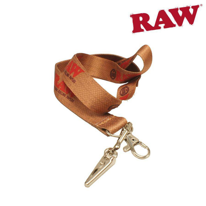 Raw Smokers Lanyard V2 with Roach Clip - Raw