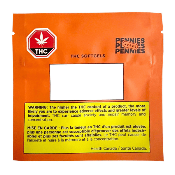 Extracts Ingested - MB - Pennies 10MG Full Spectrum THC Oil Gelcaps - Format: - Pennies
