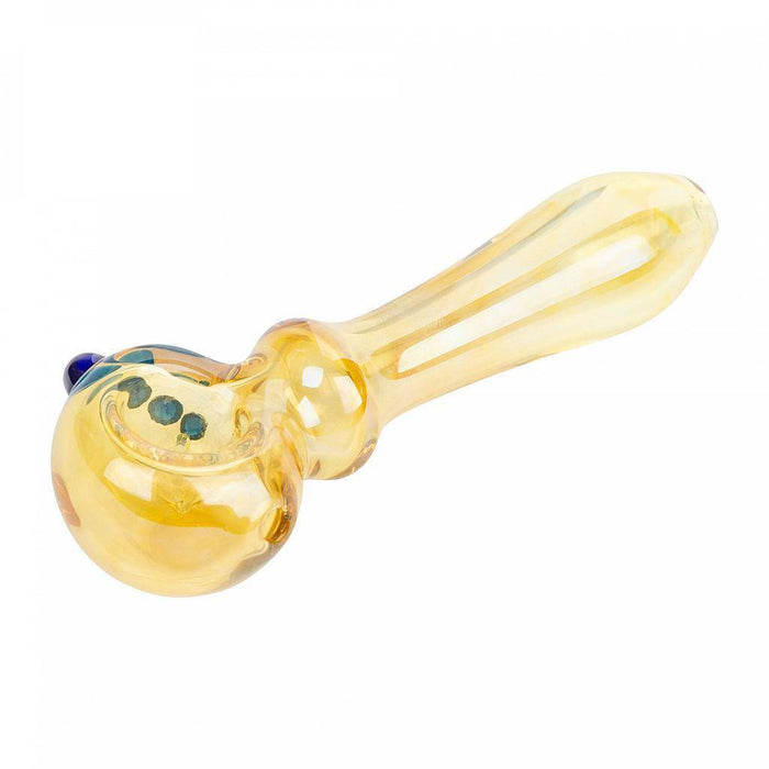 Red Eye Glass - 4.25" Admiral Handpipe with Screen - Colour-Changing - Red Eye Glass