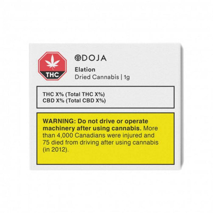Dried Cannabis - MB - Doja Elation Flower - Grams: - Doja