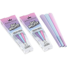 RTL - Pre Rolled Cones King Palm King Size Skywalker Color 3 Per Pack - King Palm