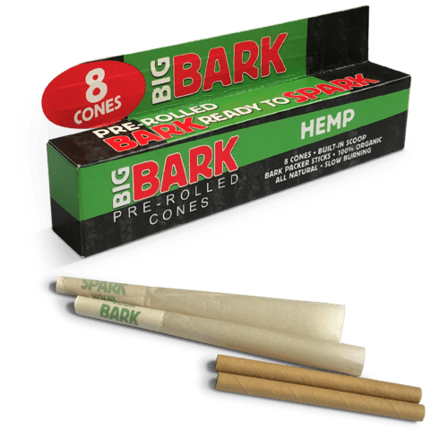RTL - BigBark HEMP Pre-Roll - 8 per pack - Big Bark