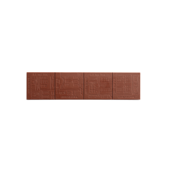 Edibles Solids - AB - Tweed Bakerstreet THC Peppermint Milk Chocolate - Format: - Tweed