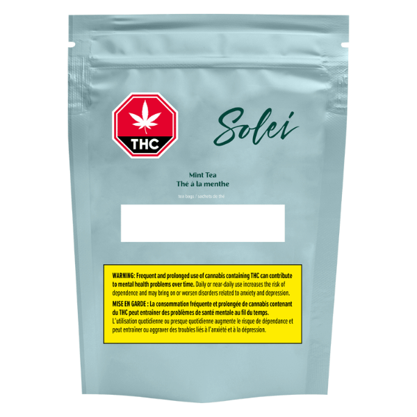 Edibles Solids - SK - Solei Peach Ginger Decaffeinated CBD Green Tea Bags - Format: - Solei