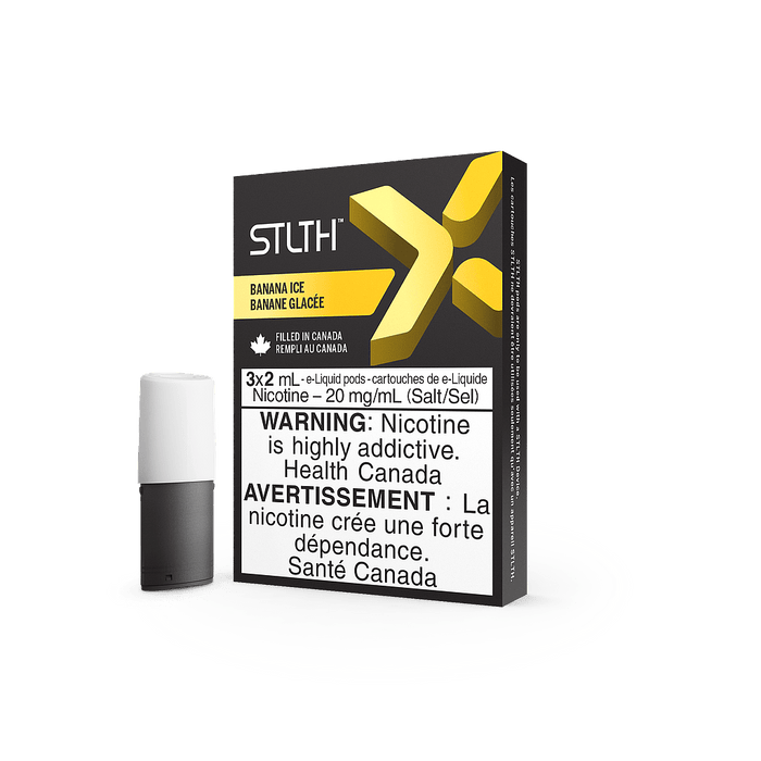 STLTH X Pod 3-Pack - Banana Ice - STLTH