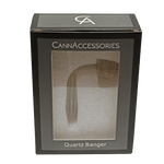 Glass Concentrate Accessory Cannacessories Quartz Banger 5MIL 10mm Male 90 Degree - CannAccessories