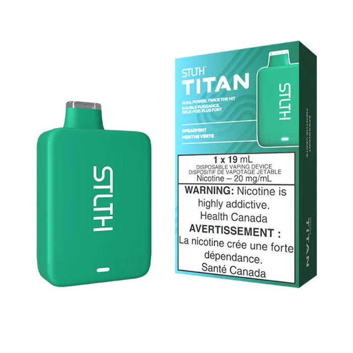 *EXCISED* RTL - STLTH Titan Disposable Vape Spearmint - STLTH