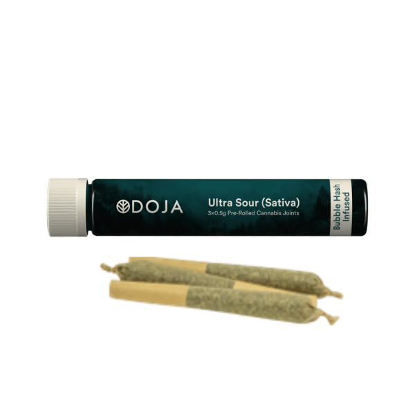 Extracts Inhaled - MB - Doja Ultra Sour Bubble Hash Infused Pre-Roll - Format: - Doja