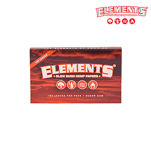 RTL - Rolling Papers Elements Red Single Wide - Elements