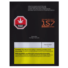 Extracts Inhaled - MB - Kolab Project 157 Series Banana BLNT THC 510 Vape Cartridge - Format: - Kolab Project