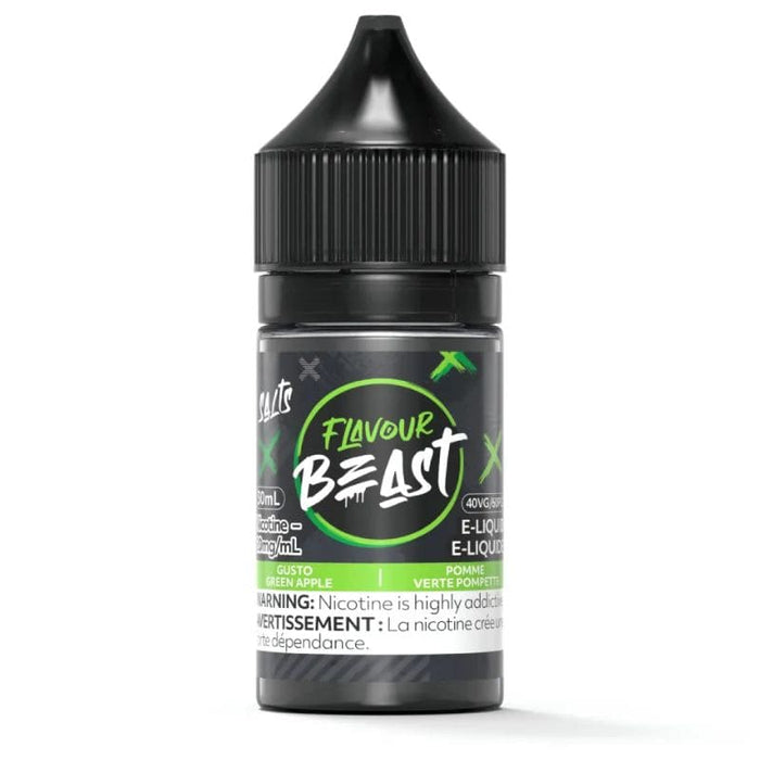 *EXCISED* Flavour Beast Salt Juice 30ml Gusto Green Apple - Flavour Beast