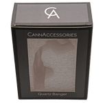 Glass Concentrate Accessory Cannacessories Quartz Banger 5MIL 14mm Male 45 Degree - CannAccessories