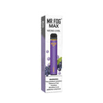 *EXCISED* RTL - Mr Fog Max 1000 Disposable Vape Grape - Mr Fog