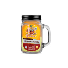 Candle Beamer Funkadelic Finds Series Back in the Day Orange Creamsicle Large Glass Mason Jar 12oz - Beamer